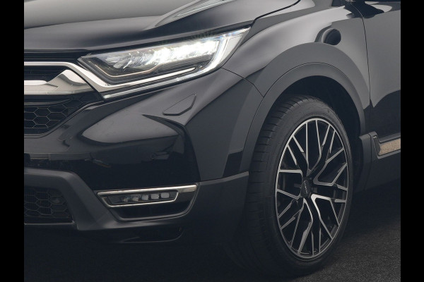 Honda CR-V 2.0 Black Edition MHEV 215pk Dealer O.H | Trekhaak Afn. | Adaptive Cruise | Camera | Lederen Sportstoelen Verwarmd | Keyless | Navigatie | DAB |  20"L.M