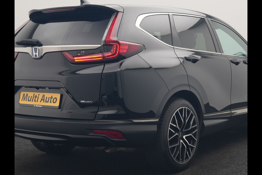 Honda CR-V 2.0 Black Edition MHEV 215pk Dealer O.H | Trekhaak Afn. | Adaptive Cruise | Camera | Lederen Sportstoelen Verwarmd | Keyless | Navigatie | DAB |  20"L.M