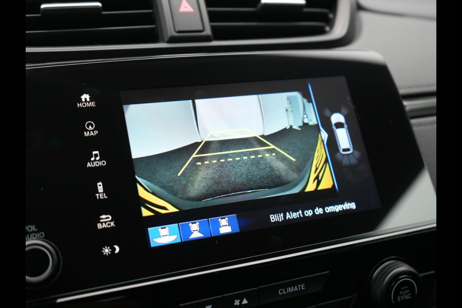 Honda CR-V 2.0 Black Edition MHEV 215pk Dealer O.H | Trekhaak Afn. | Adaptive Cruise | Camera | Lederen Sportstoelen Verwarmd | Keyless | Navigatie | DAB |  20"L.M