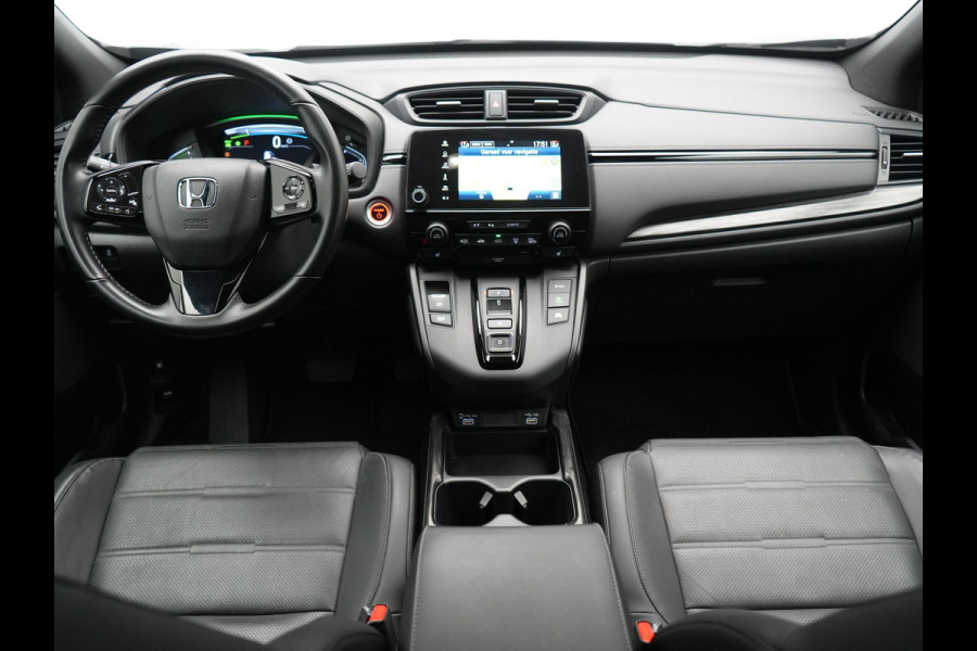 Honda CR-V 2.0 Black Edition MHEV 215pk Dealer O.H | Trekhaak Afn. | Adaptive Cruise | Camera | Lederen Sportstoelen Verwarmd | Keyless | Navigatie | DAB |  20"L.M
