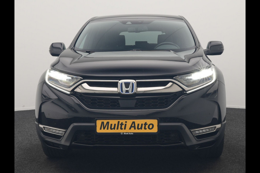 Honda CR-V 2.0 Black Edition MHEV 215pk Dealer O.H | Trekhaak Afn. | Adaptive Cruise | Camera | Lederen Sportstoelen Verwarmd | Keyless | Navigatie | DAB |  20"L.M
