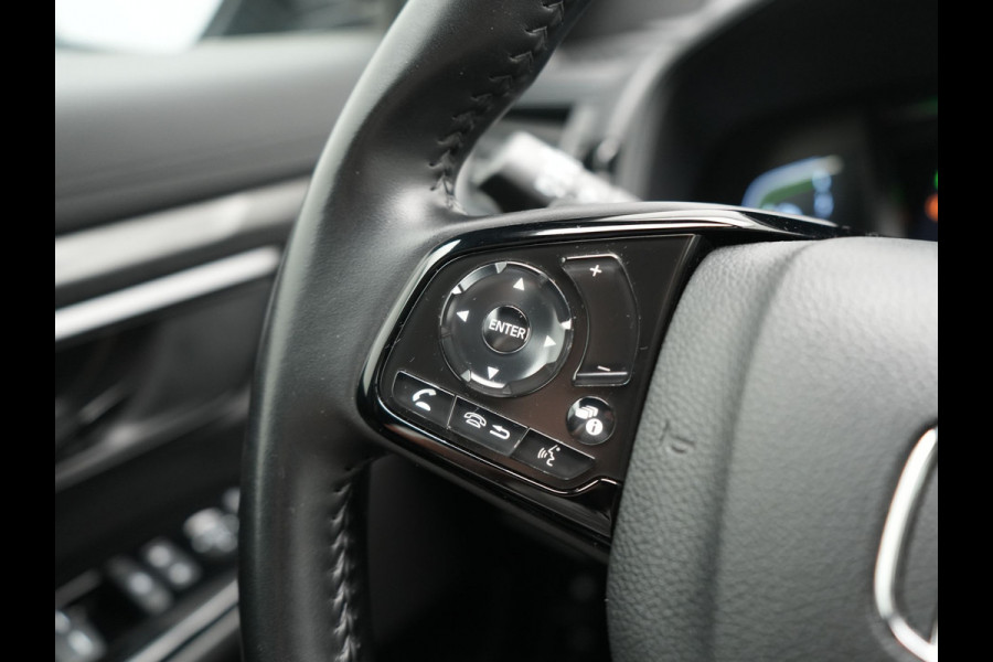 Honda CR-V 2.0 Black Edition MHEV 215pk Dealer O.H | Trekhaak Afn. | Adaptive Cruise | Camera | Lederen Sportstoelen Verwarmd | Keyless | Navigatie | DAB |  20"L.M