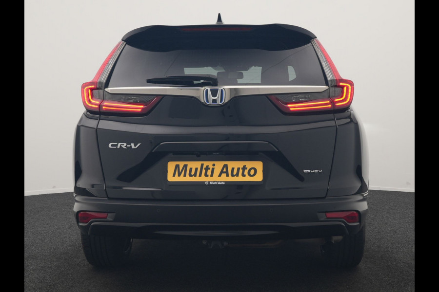 Honda CR-V 2.0 Black Edition MHEV 215pk Dealer O.H | Trekhaak Afn. | Adaptive Cruise | Camera | Lederen Sportstoelen Verwarmd | Keyless | Navigatie | DAB |  20"L.M