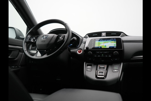 Honda CR-V 2.0 Black Edition MHEV 215pk Dealer O.H | Trekhaak Afn. | Adaptive Cruise | Camera | Lederen Sportstoelen Verwarmd | Keyless | Navigatie | DAB |  20"L.M