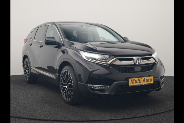 Honda CR-V 2.0 Black Edition MHEV 215pk Dealer O.H | Trekhaak Afn. | Adaptive Cruise | Camera | Lederen Sportstoelen Verwarmd | Keyless | Navigatie | DAB |  20"L.M