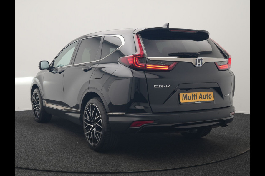 Honda CR-V 2.0 Black Edition MHEV 215pk Dealer O.H | Trekhaak Afn. | Adaptive Cruise | Camera | Lederen Sportstoelen Verwarmd | Keyless | Navigatie | DAB |  20"L.M