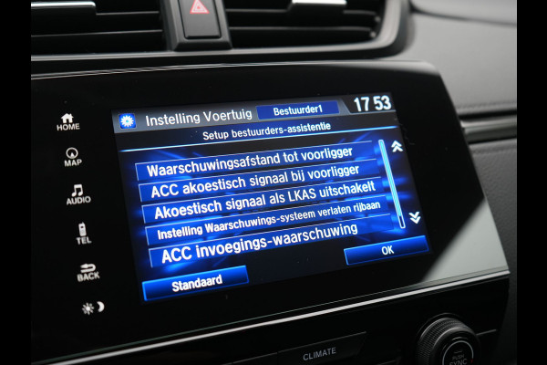 Honda CR-V 2.0 Black Edition MHEV 215pk Dealer O.H | Trekhaak Afn. | Adaptive Cruise | Camera | Lederen Sportstoelen Verwarmd | Keyless | Navigatie | DAB |  20"L.M