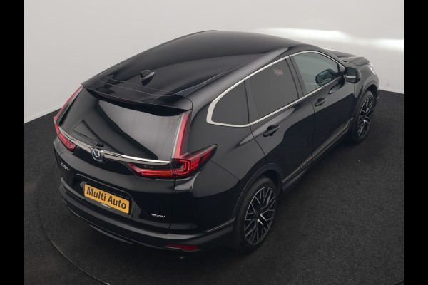 Honda CR-V 2.0 Black Edition MHEV 215pk Dealer O.H | Trekhaak Afn. | Adaptive Cruise | Camera | Lederen Sportstoelen Verwarmd | Keyless | Navigatie | DAB |  20"L.M