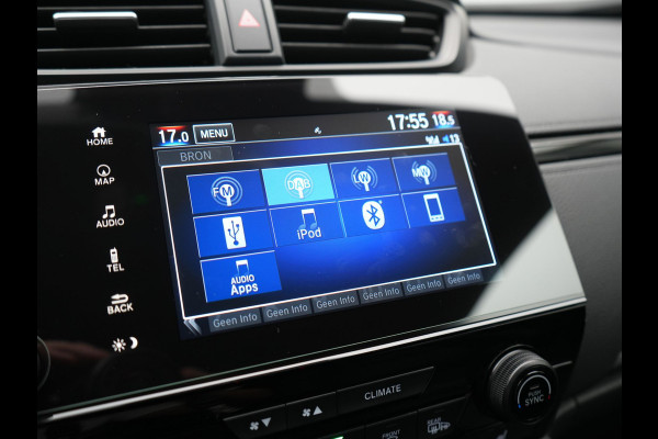 Honda CR-V 2.0 Black Edition MHEV 215pk Dealer O.H | Trekhaak Afn. | Adaptive Cruise | Camera | Lederen Sportstoelen Verwarmd | Keyless | Navigatie | DAB |  20"L.M