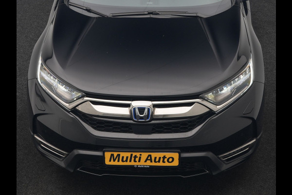 Honda CR-V 2.0 Black Edition MHEV 215pk Dealer O.H | Trekhaak Afn. | Adaptive Cruise | Camera | Lederen Sportstoelen Verwarmd | Keyless | Navigatie | DAB |  20"L.M