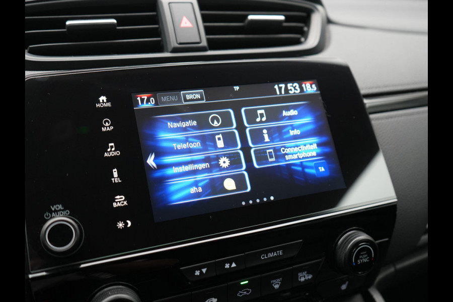 Honda CR-V 2.0 Black Edition MHEV 215pk Dealer O.H | Trekhaak Afn. | Adaptive Cruise | Camera | Lederen Sportstoelen Verwarmd | Keyless | Navigatie | DAB |  20"L.M