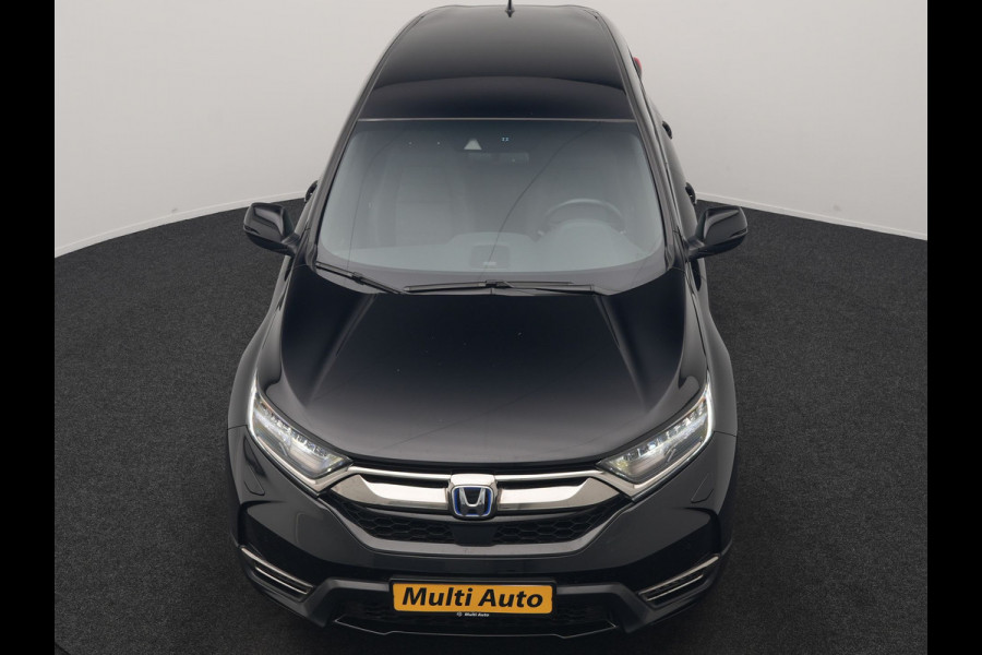 Honda CR-V 2.0 Black Edition MHEV 215pk Dealer O.H | Trekhaak Afn. | Adaptive Cruise | Camera | Lederen Sportstoelen Verwarmd | Keyless | Navigatie | DAB |  20"L.M