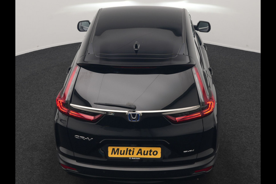 Honda CR-V 2.0 Black Edition MHEV 215pk Dealer O.H | Trekhaak Afn. | Adaptive Cruise | Camera | Lederen Sportstoelen Verwarmd | Keyless | Navigatie | DAB |  20"L.M