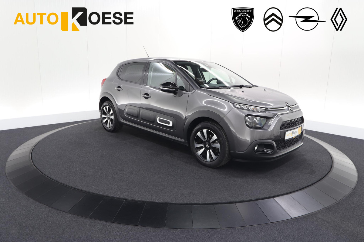 Citroën C3 PureTech 110 EAT6 Max | Apple Carplay | Parkeersensoren | Climate Control | 16 Inch Lichtmetalen Velgen