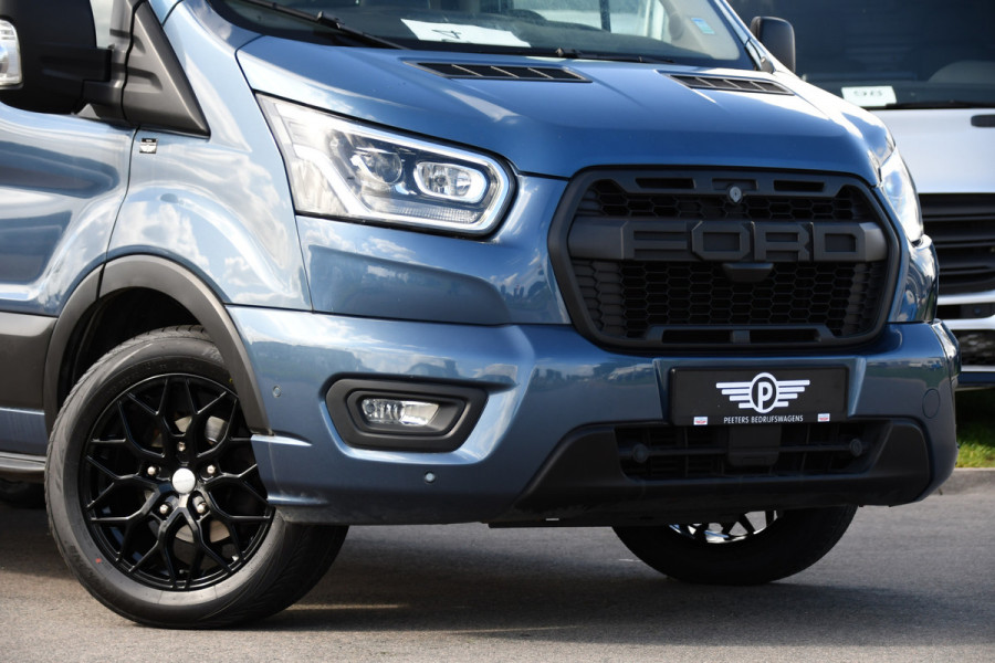Ford Transit 350 2.0 TDCI L3H2 Limited PB Edition Camera, Cruise, Carplay, Stoelverwarming, 185pk, Trekhaak, Sensoren, LED, NAVI, Uniek!