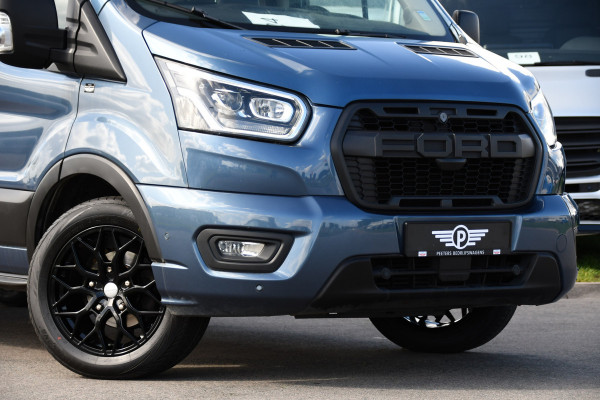 Ford Transit 350 2.0 TDCI L3H2 Limited PB Edition Camera, Cruise, Carplay, Stoelverwarming, 185pk, Trekhaak, Sensoren, LED, NAVI, Uniek!