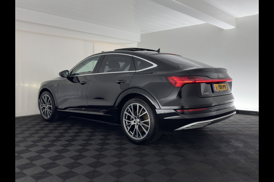 Audi e-tron Sportback 55 Quattro Business Edition Plus 95 kWh [3-Fase-11kW] {SoH-94%} Aut. *HEATPUMP | PANO | LEATHER | ADAPTIVE-CRUISE | MEMORY-PACK | FULL-LED | DIGI-COCKPIT | KEYLESS | CAMERA | PRIVACY-GLASS | HEATED-COMFORTSEATS | DAB+ | 21''ALU*