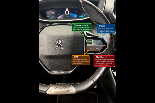 Peugeot 208 1.2 PureTech GT Pack - Navigatie / Apple CarPlay I Airco I Sport pakket I Camera - PDC I LED I Dealer onderhouden