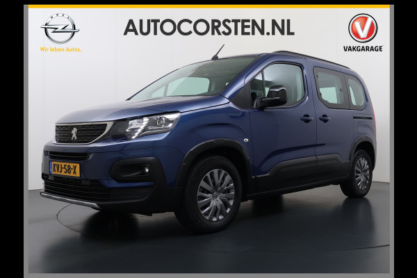 Peugeot e-Rifter EV Allure Pack SOH 97% 50kWh 2X Schuifdeur 360°Camera Navi Apple Carplay Android Auto Isofix Cruise Control Pdc Regen-Lichtsensor Led Lane Assist DAB 5-Persoons