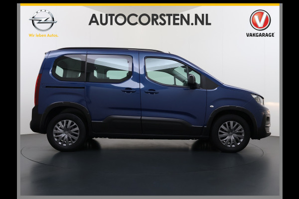 Peugeot e-Rifter EV Allure Pack SOH 97% 50kWh 2X Schuifdeur 360°Camera Navi Apple Carplay Android Auto Isofix Cruise Control Pdc Regen-Lichtsensor Led Lane Assist DAB 5-Persoons