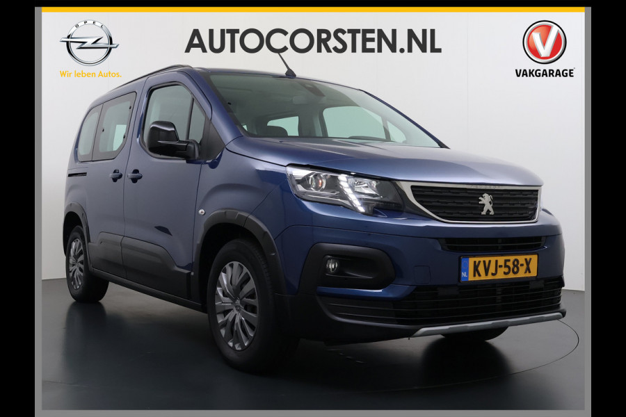Peugeot e-Rifter EV Allure Pack SOH 97% 50kWh 2X Schuifdeur 360°Camera Navi Apple Carplay Android Auto Isofix Cruise Control Pdc Regen-Lichtsensor Led Lane Assist DAB 5-Persoons