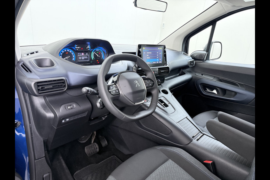 Peugeot e-Rifter EV Allure Pack SOH 97% 50kWh 2X Schuifdeur 360°Camera Navi Apple Carplay Android Auto Isofix Cruise Control Pdc Regen-Lichtsensor Led Lane Assist DAB 5-Persoons