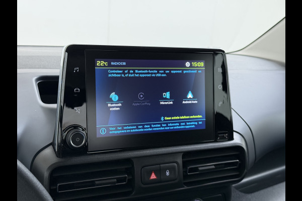 Peugeot e-Rifter EV Allure Pack SOH 97% 50kWh 2X Schuifdeur 360°Camera Navi Apple Carplay Android Auto Isofix Cruise Control Pdc Regen-Lichtsensor Led Lane Assist DAB 5-Persoons