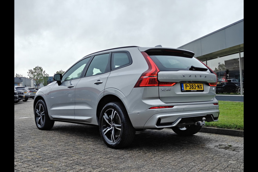 Volvo XC60 T6 AWD 350PK Plug-in hybrid R-Design | Longe Range | Luchtvering | Trekhaak | HUD | BLIS | Pano | H&K |