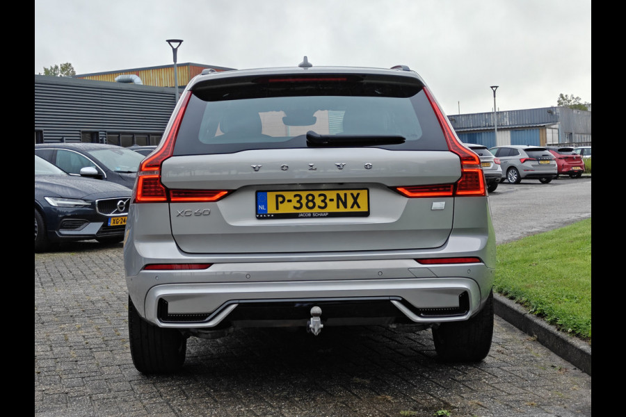 Volvo XC60 T6 AWD 350PK Plug-in hybrid R-Design | Longe Range | Luchtvering | Trekhaak | HUD | BLIS | Pano | H&K |