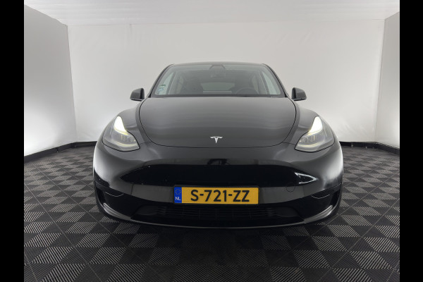 Tesla Model Y RWD 58 kWh [3-Fase-11kW] {SoH-89%} (INCL-BTW) Aut. *PANO | AUTO-PILOT | LEATHER | NAVI-FULLMAP | MATRIX-LED | KEYLESS | CAMERA | DAB+ | HEATED-COMFORTSEATS | PRIVACYGLASS | TOPVIEW | TOWBAR | 20''ALU*