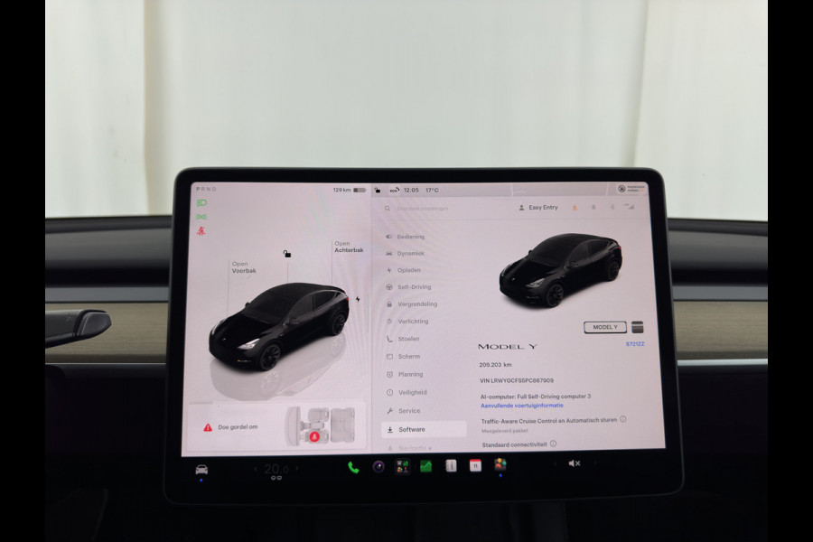 Tesla Model Y RWD 58 kWh [3-Fase-11kW] {SoH-89%} (INCL-BTW) Aut. *PANO | AUTO-PILOT | LEATHER | NAVI-FULLMAP | MATRIX-LED | KEYLESS | CAMERA | DAB+ | HEATED-COMFORTSEATS | PRIVACYGLASS | TOPVIEW | TOWBAR | 20''ALU*
