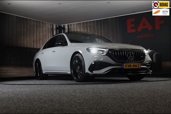 Mercedes-Benz E-Klasse 300 e AMG 53 Look / Head Up / Luchtvering / Burmester 4D / HYPERSCREEN / Acc / Memory / Open Pano / 20 Inch