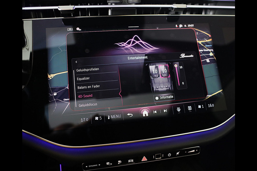 Mercedes-Benz E-Klasse 300 e AMG 53 Look / Head Up / Luchtvering / Burmester 4D / HYPERSCREEN / Acc / Memory / Open Pano / 20 Inch