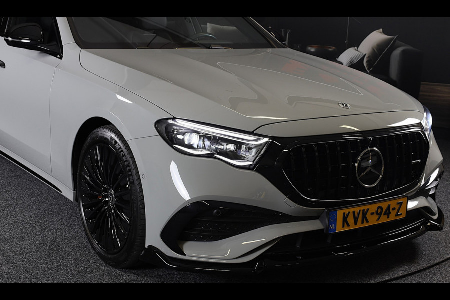 Mercedes-Benz E-Klasse 300 e AMG 53 Look / Head Up / Luchtvering / Burmester 4D / HYPERSCREEN / Acc / Memory / Open Pano / 20 Inch