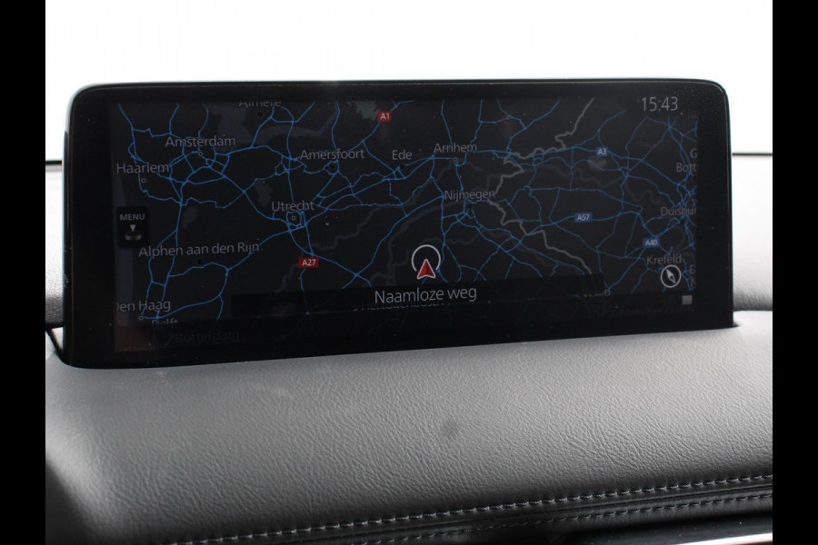 Mazda CX-5 2.0 SkyActiv-G 165pk Automaat Exclusive-Line Navigatie Climate control Adaptieve cruise control Parkeersensoren 360* camera Keyless Verwarmde voorstoelen Stuurverwarming LED Navigatie HUD Bose geluidsinstallatie Apple Carplay/ Android Auto
