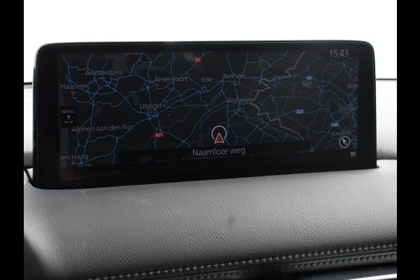 Mazda CX-5 2.0 SkyActiv-G 165pk Automaat Exclusive-Line Navigatie Climate control Adaptieve cruise control Parkeersensoren 360* camera Keyless Verwarmde voorstoelen Stuurverwarming LED Navigatie HUD Bose geluidsinstallatie Apple Carplay/ Android Auto