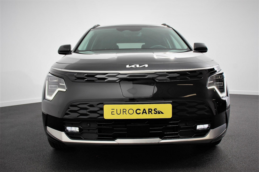 Kia Niro EV DynamicPlusLine 64.8 kWh Nieuw Model! Navigatie Half Leder Schuif-kantel dak Electrisch bedienbare achterklep DAB Led Camera