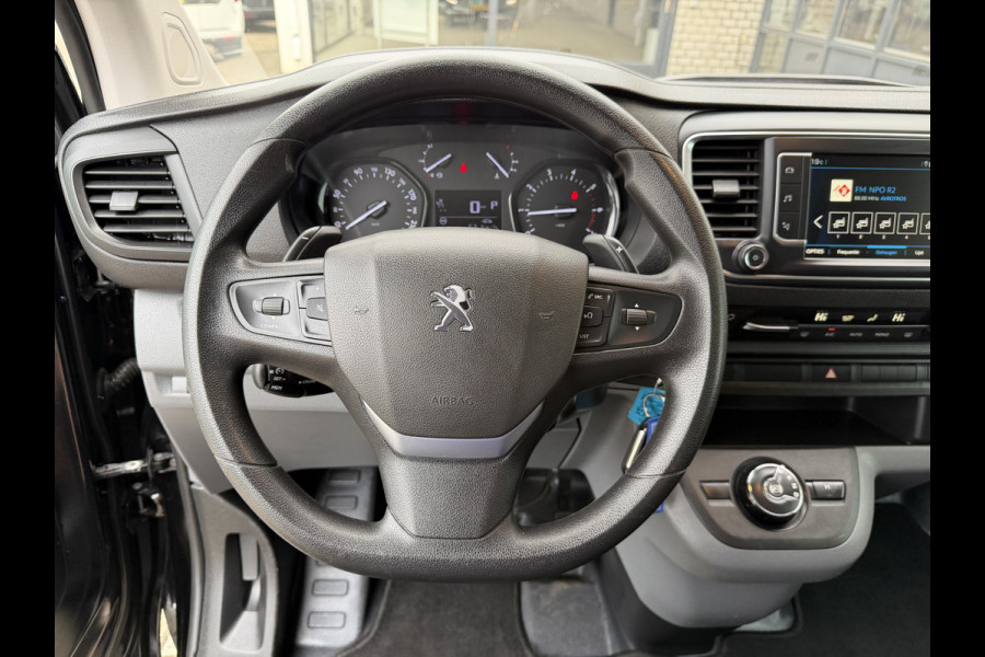 Peugeot Expert 2.0 BlueHDI 177pk automaat S&S L3H1 DC 5 persoons / vaste prijs rijklaar € 27.950 ex btw / lease vanaf € 456 / dubbele schuifdeur / euro 6 / bpm vrij / airco / cruise / navi / trekhaak !