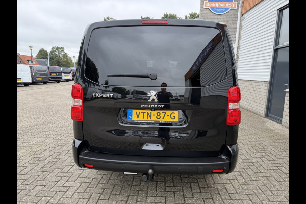 Peugeot Expert 2.0 BlueHDI 177pk automaat S&S L3H1 DC 5 persoons / vaste prijs rijklaar € 27.950 ex btw / lease vanaf € 456 / dubbele schuifdeur / euro 6 / bpm vrij / airco / cruise / navi / trekhaak !