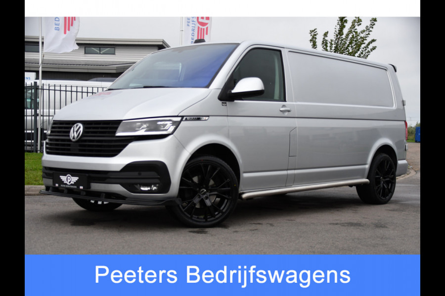 Volkswagen Transporter 2.0 TDI L2H1 28 Bulli Virtual, Camera, Carplay, Adaptieve Cruise, Automaat, 150pk, Sensoren, Leder, Multimedia, Trekhaak, Uniek!