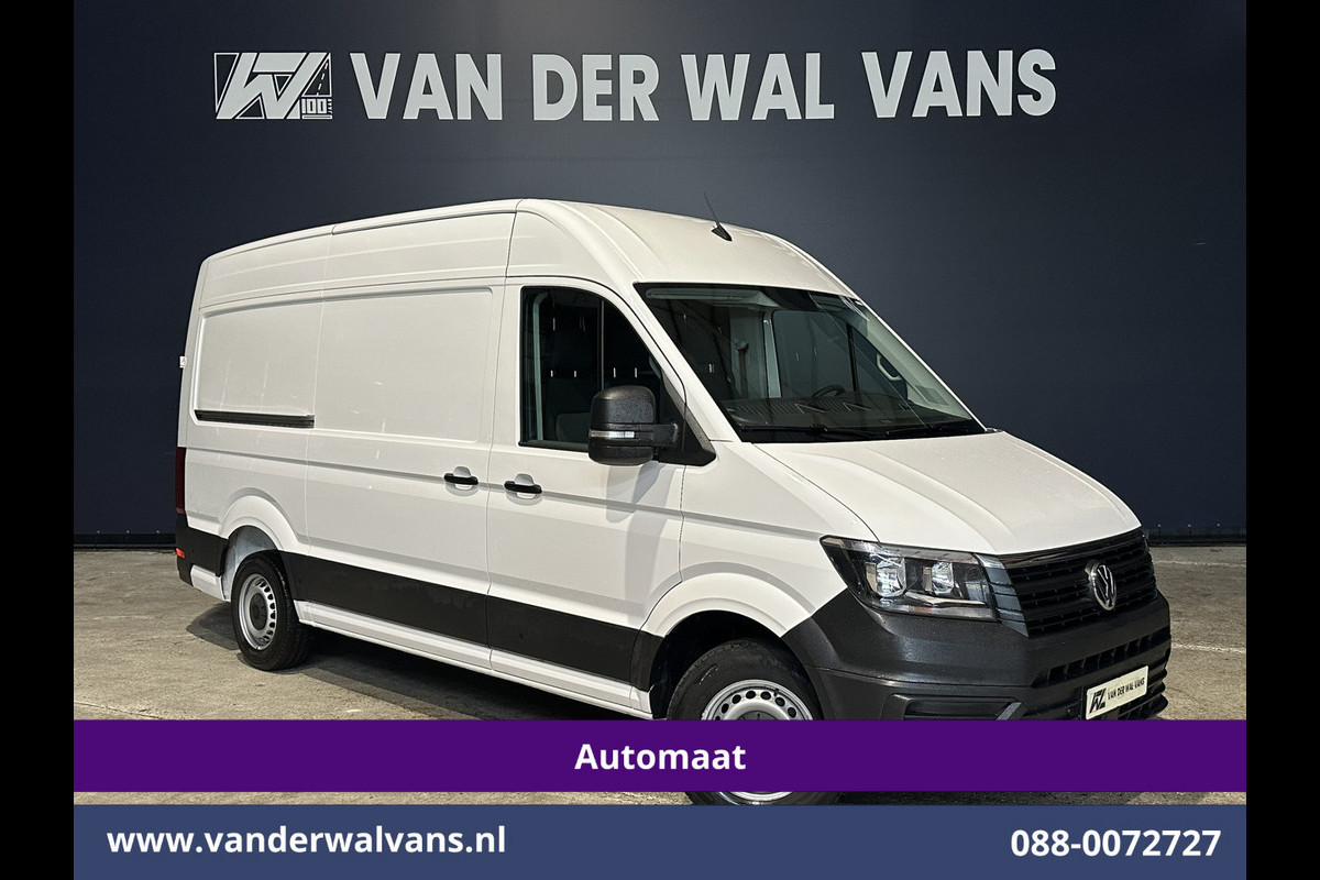 Volkswagen Crafter 2.0 TDI 141pk Automaat L3H3 L2H2 Euro6 Airco | Apple Carplay | Cruisecontrol Android Auto, Parkeersensoren, 3000kg trekvermogen, Bijrijdersbank
