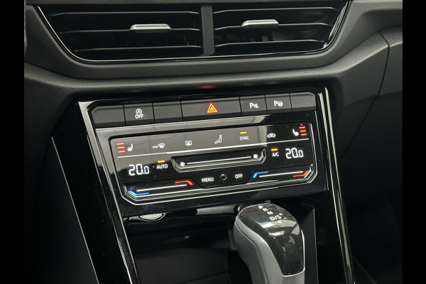 Volkswagen T-Roc 1.5 TSI R-Line | Panorama | IQ-Light | ACC | Black-Line | Keyless-Entry | 19 inch | Carplay | Stuurverwarming | Dodehoek | Virtual-Cockpit | Stoelverwarming | Leder Dashboard | Climate Control | Autom. Parkeren | Autom. Achterklep | Draadloos Laden |