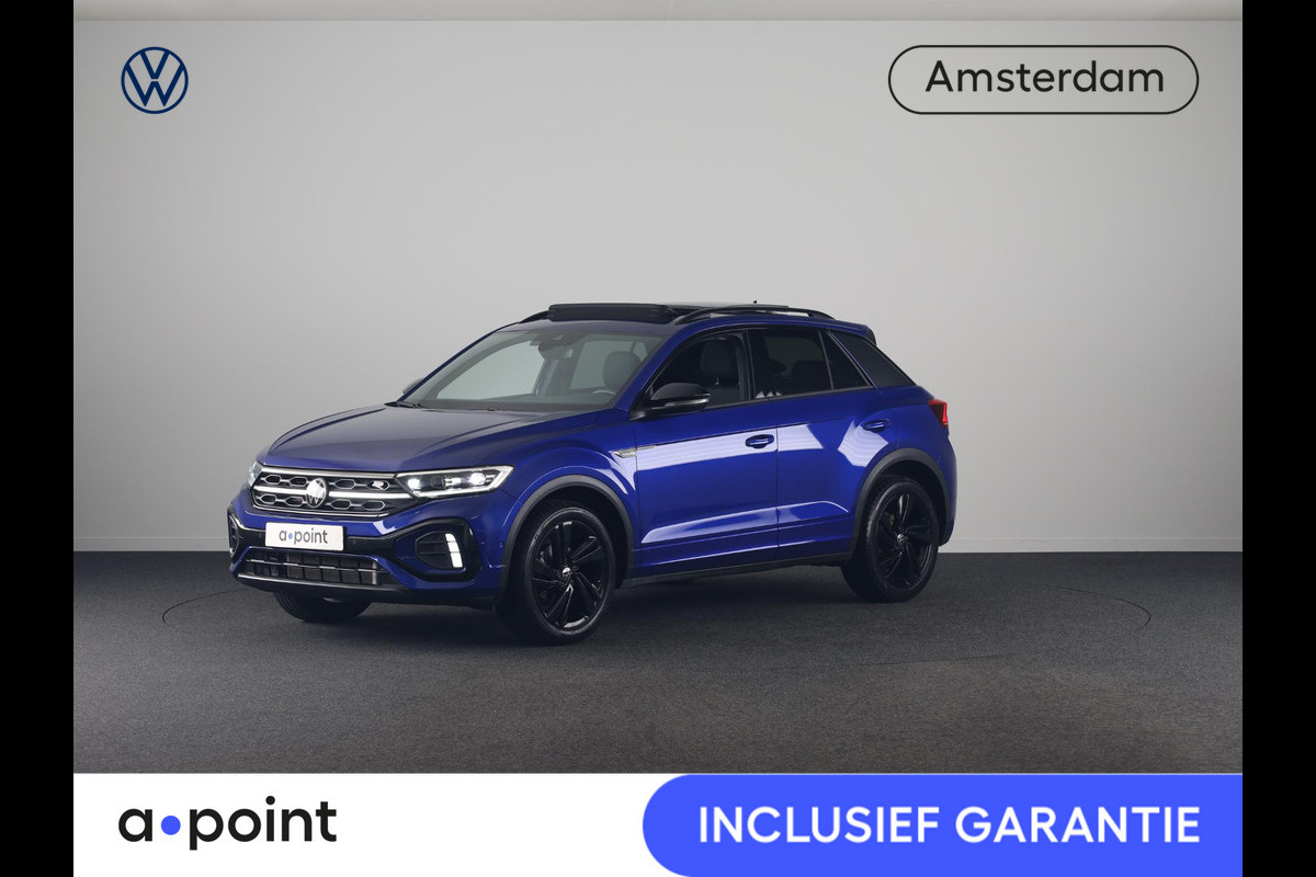 Volkswagen T-Roc 1.5 TSI R-Line 150 pk Automaat (DSG) | Verlengde garantie | Navigatie | Panoramadak | Trekhaak (afneembaar) | Parkeersensoren (Park assist) | Achteruitrijcamera | Black Style pakket | R-Line |