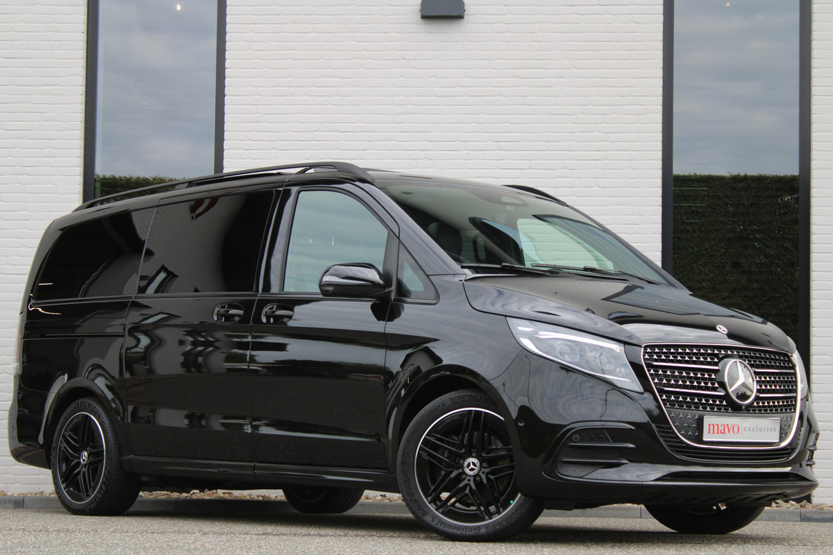 Mercedes-Benz V-Klasse 300d / AMG / Exclusive / DC / 4-matic / Luchtvering / Pano / Elec Stoelen / Burmester / Vol Opties / NIEUWSTAAT.