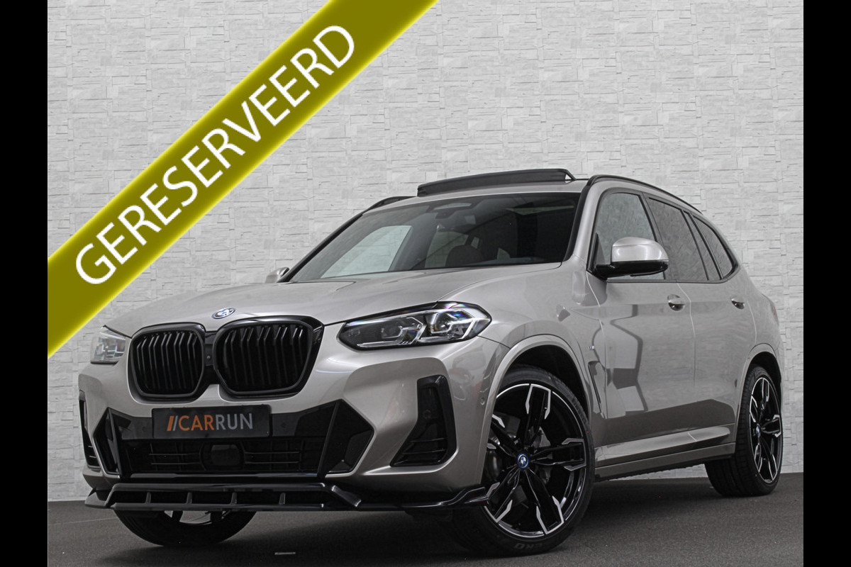 BMW iX3 M-Sport 80 kWh | Panorama | 360 Camera | ACC | Leder | 99% SOH | Head-Up | Keyless-Entry | Harman-Kardon | Memory | Dodehoek | 3-Zone Clima | Sfeerverlichting | Carplay | ISO-Glas | Draadloos Laden | Bovag Garantie |
