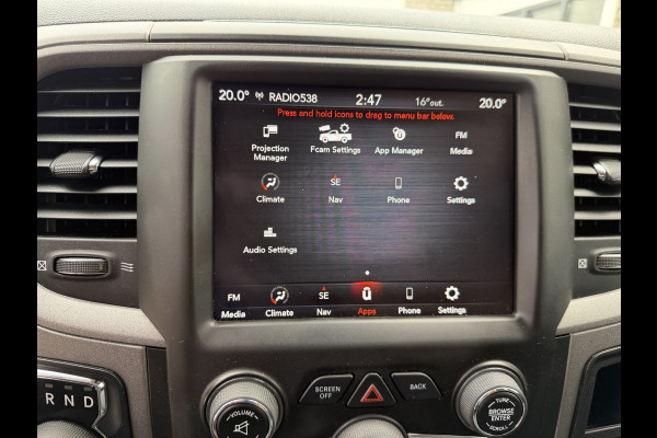Dodge Ram 1500 CLASSIC 4x4 / Prins LPG / luchtvering achter / trekhaak 3500 kg / 5 persoons / lease vanaf € 619 / cruise en climate control / navigatie / vaste prijs rijklaar € 37.750 ex btw