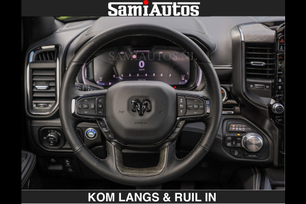 Dodge Ram LIMITED H.O 540PK | Massage + Full Option | De Meest Luxe en Volle Pick-Up in zijn Klasse | Comfortabele Dubbele Cabine met Royale 5 Zitplaatsen | BPM vrij | Nu Leverbaar uit Voorraad | Voorraad Nr 2326 - 5169 | De specialist in Amerikaanse pick‑ups in Nederland en Europa.