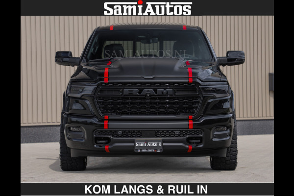 Dodge Ram LIMITED H.O 540PK | Massage + Full Option | De Meest Luxe en Volle Pick-Up in zijn Klasse | Comfortabele Dubbele Cabine met Royale 5 Zitplaatsen | BPM vrij | Nu Leverbaar uit Voorraad | Voorraad Nr 2326 - 5169 | De specialist in Amerikaanse pick‑ups in Nederland en Europa.