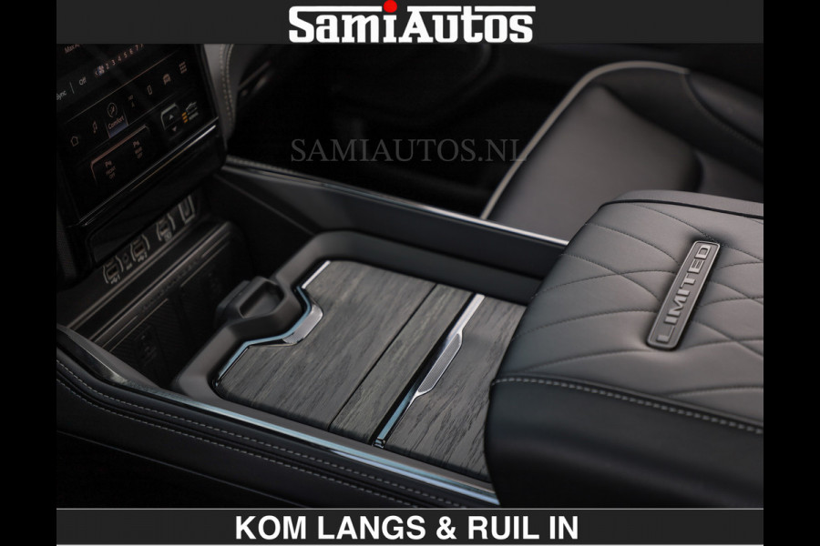 Dodge Ram LIMITED H.O 540PK | Massage + Full Option | De Meest Luxe en Volle Pick-Up in zijn Klasse | Comfortabele Dubbele Cabine met Royale 5 Zitplaatsen | BPM vrij | Nu Leverbaar uit Voorraad | Voorraad Nr 2326 - 5169 | De specialist in Amerikaanse pick‑ups in Nederland en Europa.