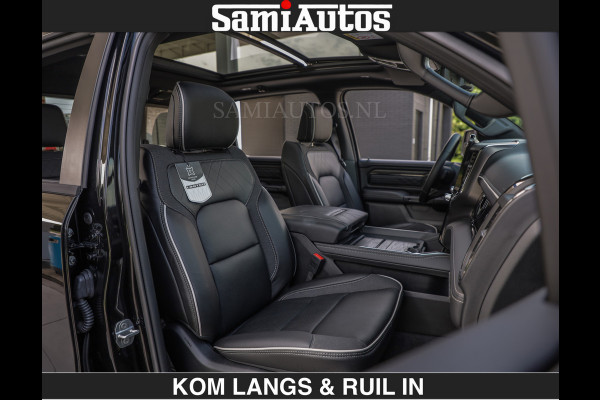 Dodge Ram LIMITED H.O 540PK | Massage + Full Option | De Meest Luxe en Volle Pick-Up in zijn Klasse | Comfortabele Dubbele Cabine met Royale 5 Zitplaatsen | BPM vrij | Nu Leverbaar uit Voorraad | Voorraad Nr 2326 - 5169 | De specialist in Amerikaanse pick‑ups in Nederland en Europa.